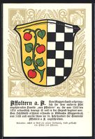 Affoltern a. A., Wappen gespalten: recht
