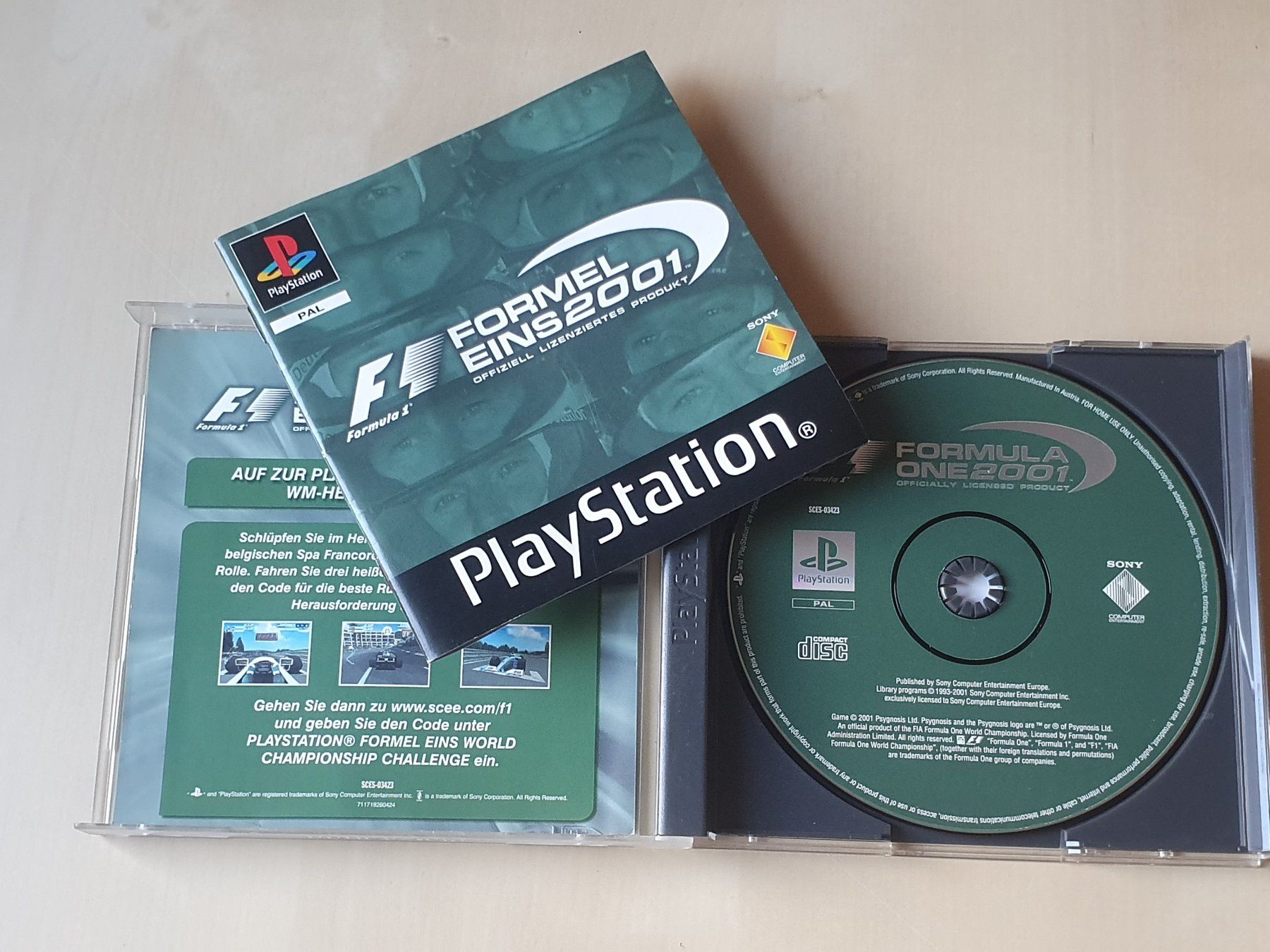 Sony Spiele: Formel Eins 2001 – Gebraucht aus Stansstad von collectorsshop 2