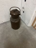 Antike Milchkanne "Hansa-Meieri Hamburg", Rarität! Top.