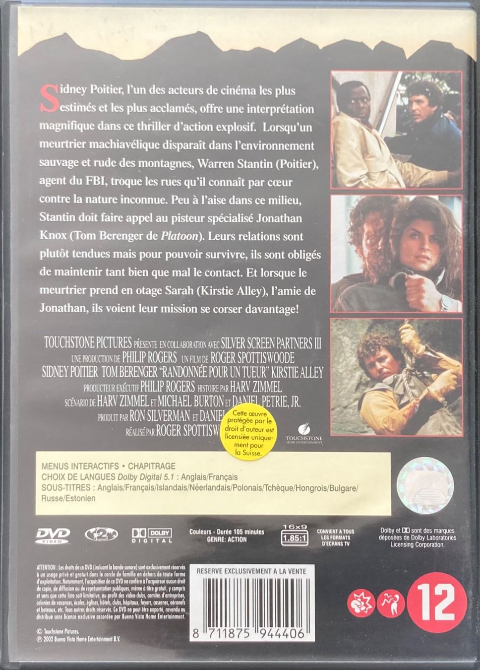 Alle DVDs: RANDONNEE POUR UN TUEUR – Gebraucht aus Poliez-Pittet von Newtown-Records 1