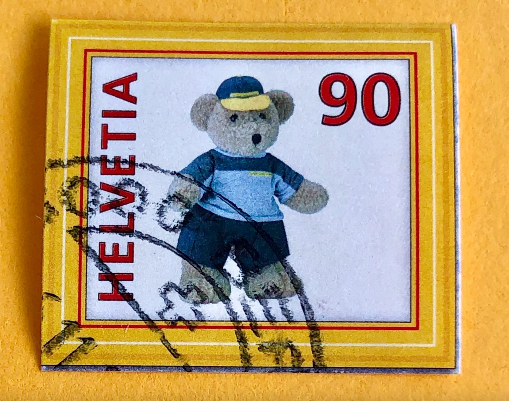 Tutti i francobolli: Nr.1055 GESTEMPELT 100 Jahre Teddybär 2002    – Usato da Aarau venduto da Billa007