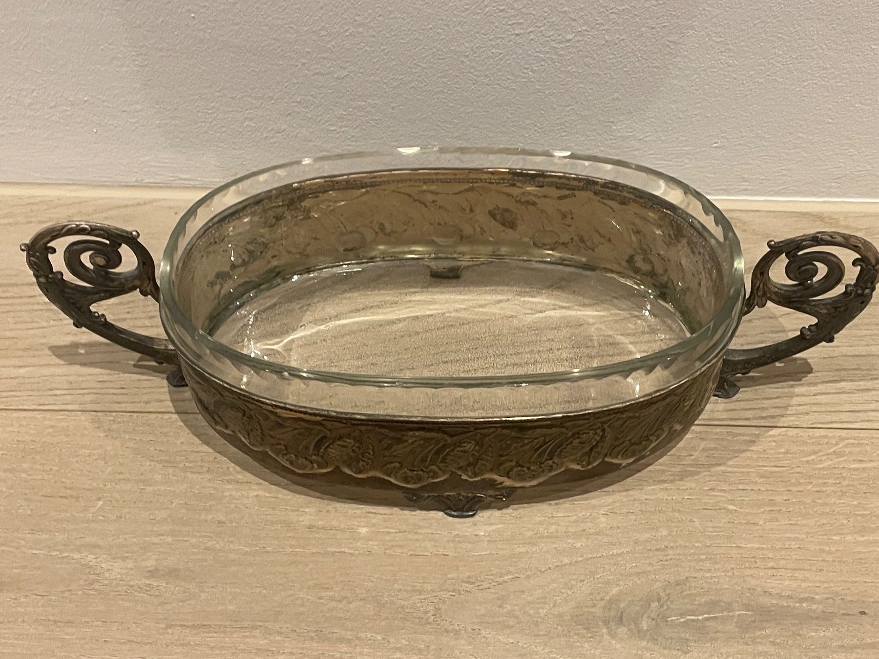Ciotole: Art Deco Schale Silber mit Glaseinsatz – Usato da Volketswil venduto da rubin74 1