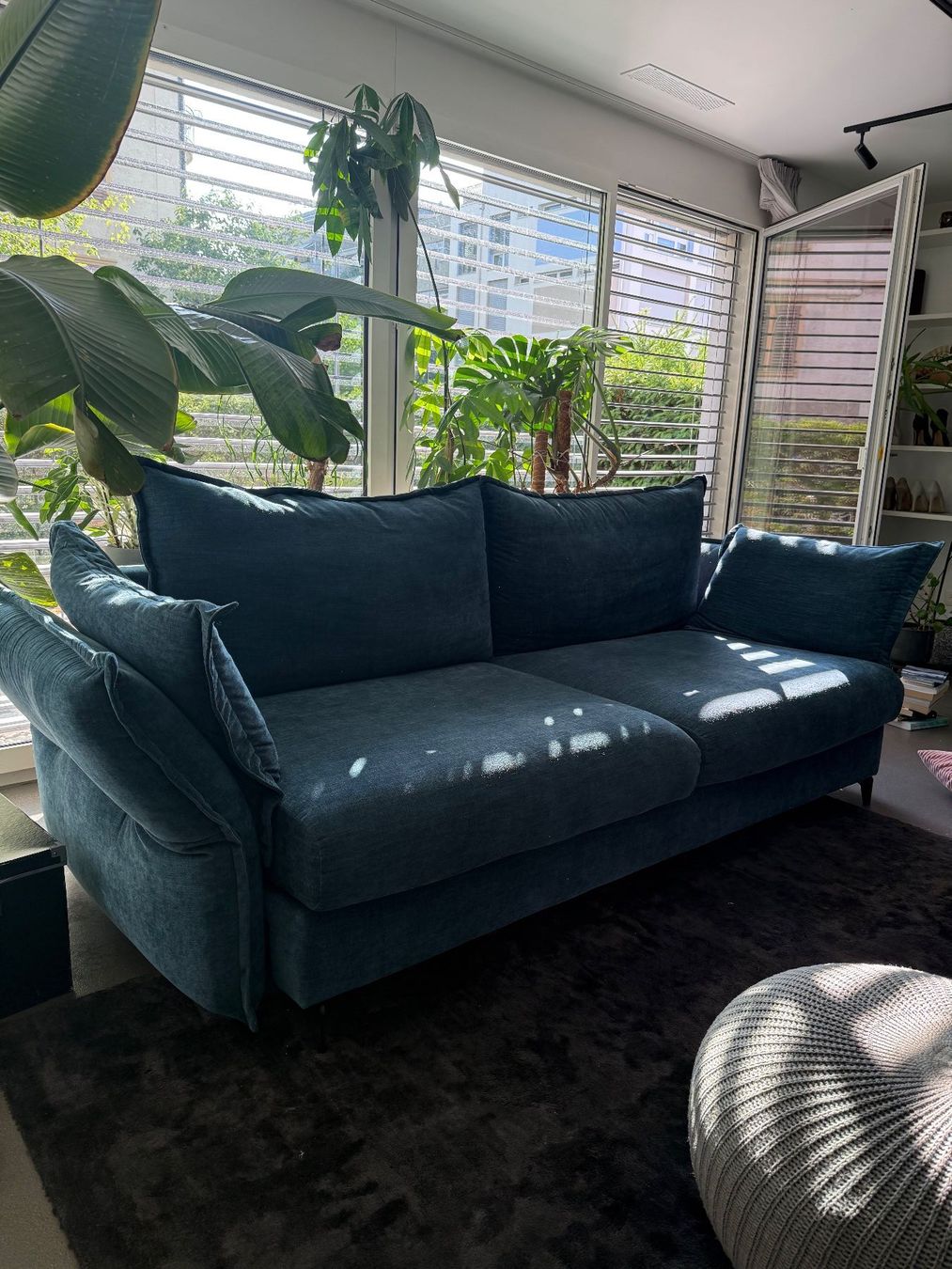 Sofas: Sofa dunkelblau – Gebraucht aus Zürich von ell_n9wh