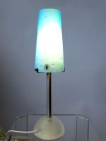 IKEA „HAVERI“ Tischlampe von Tatsuo Konno – Blaues Glas