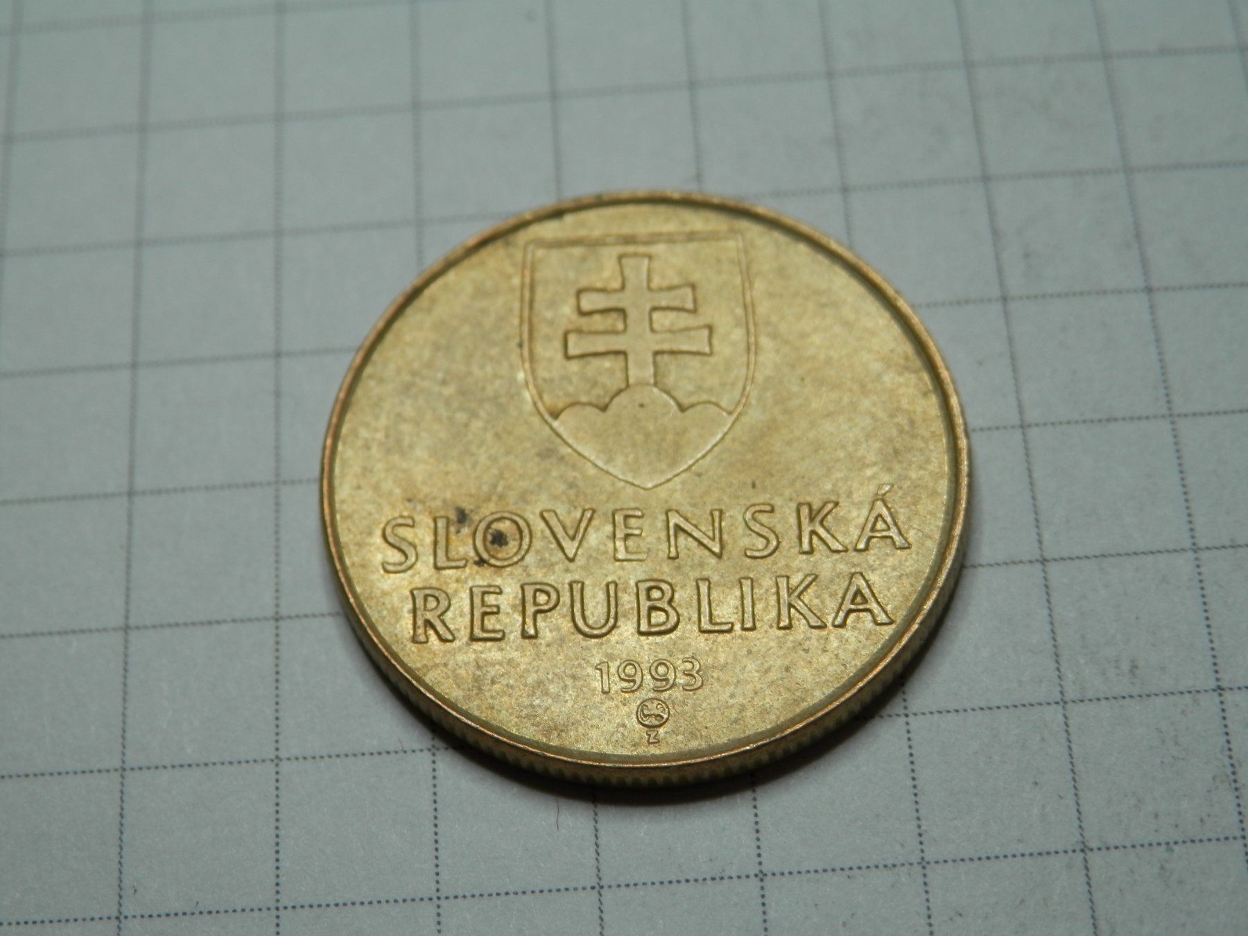 Tutti le monete: Slowakei  1 Krone, 1993 – Usato da Weiach venduto da weiach81