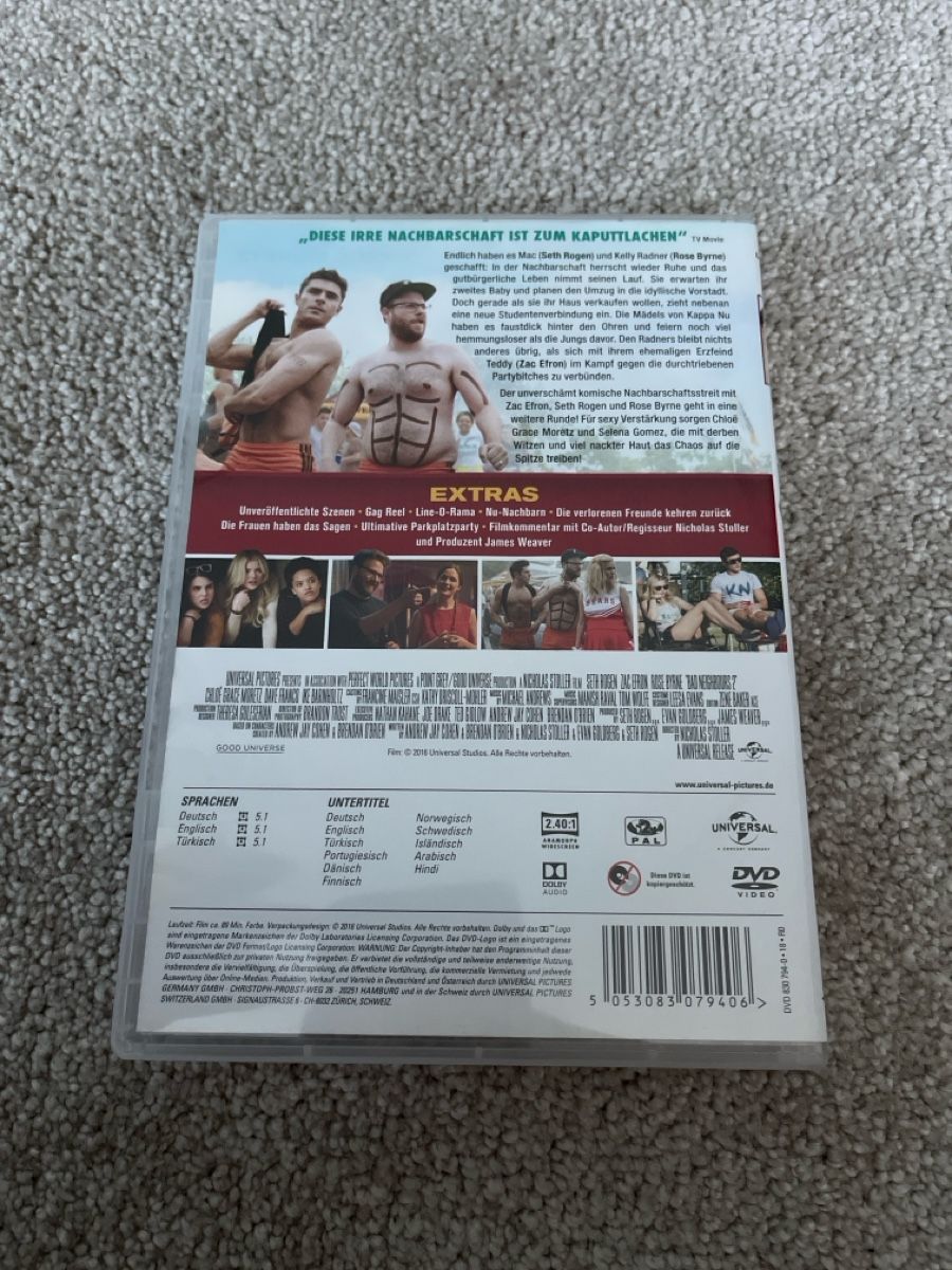 Tutti i DVDs: Bad Neighbors 2 | DVD  – Usato da Unterkulm venduto da AnoliOccasion 2