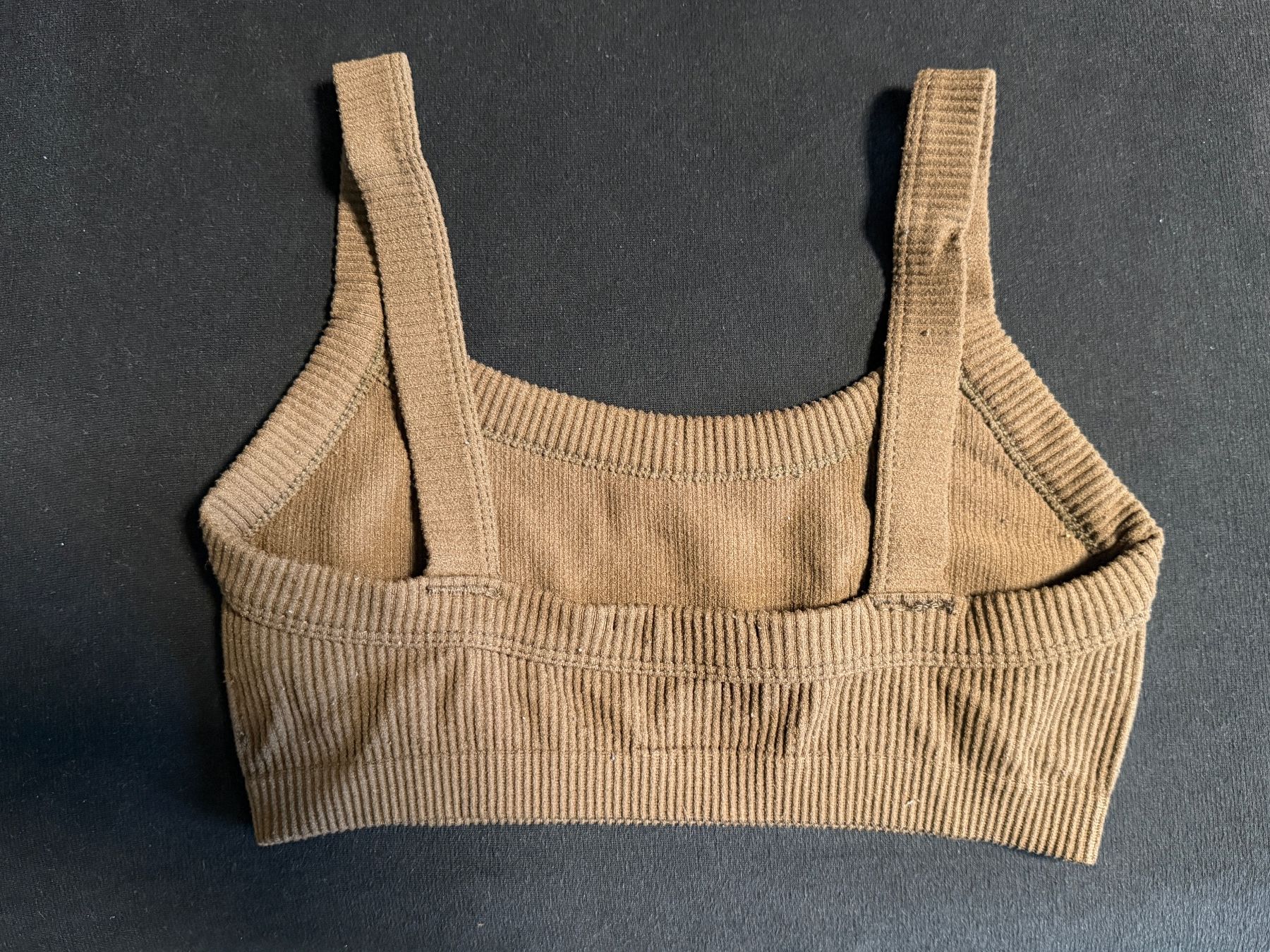 Top: Trendiges Top, Grösse XS, Braun – Usato da Kriegstetten venduto da asheee.04 1