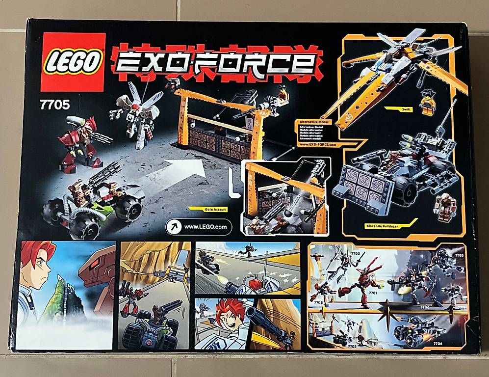 Lego Giocattoli: LEGO Exo-Force 7705 Gate Assault | Neu & ungeöffnet – Usato da Heimberg venduto da Venom11 1