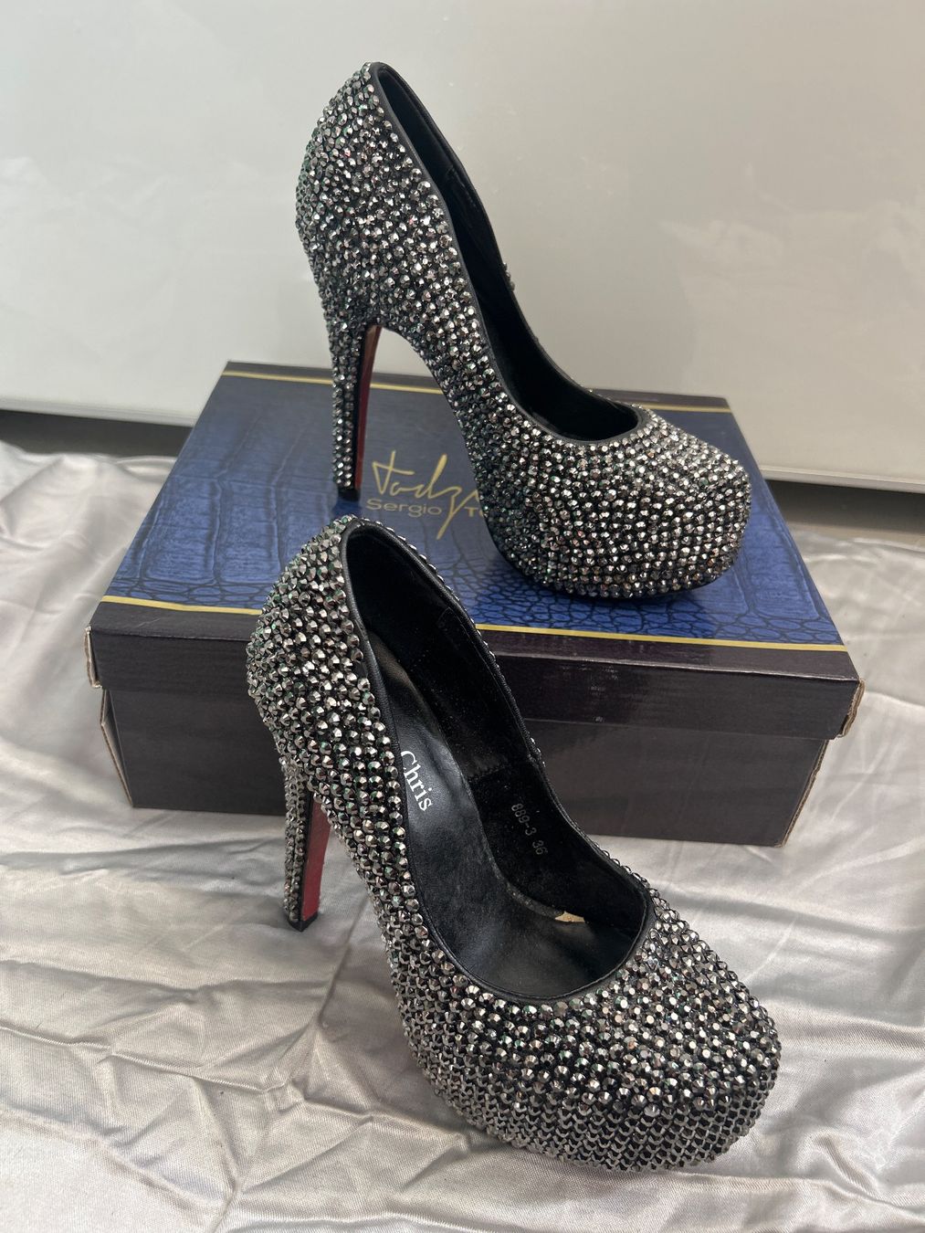 Scarpe da donna: Plateau Heels Pumps Gr 36 Neu – Nuovo e nell'imballaggio originale da Regensdorf venduto da Spyke55