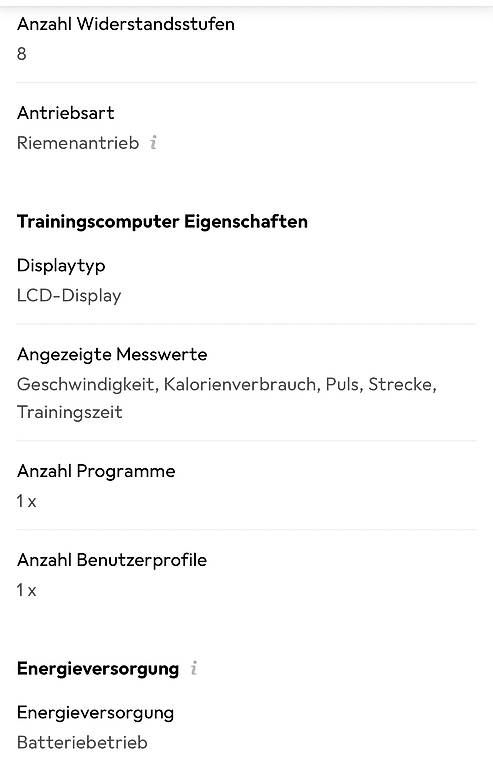 Hometrainer: Heimtrainer Bike SportPlus – Nuovo (secondo la descrizione) da Liestal venduto da ves_q5rt 3