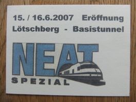 Eröffnung Lötschberg Basistunnel 15. / 16.6.2007