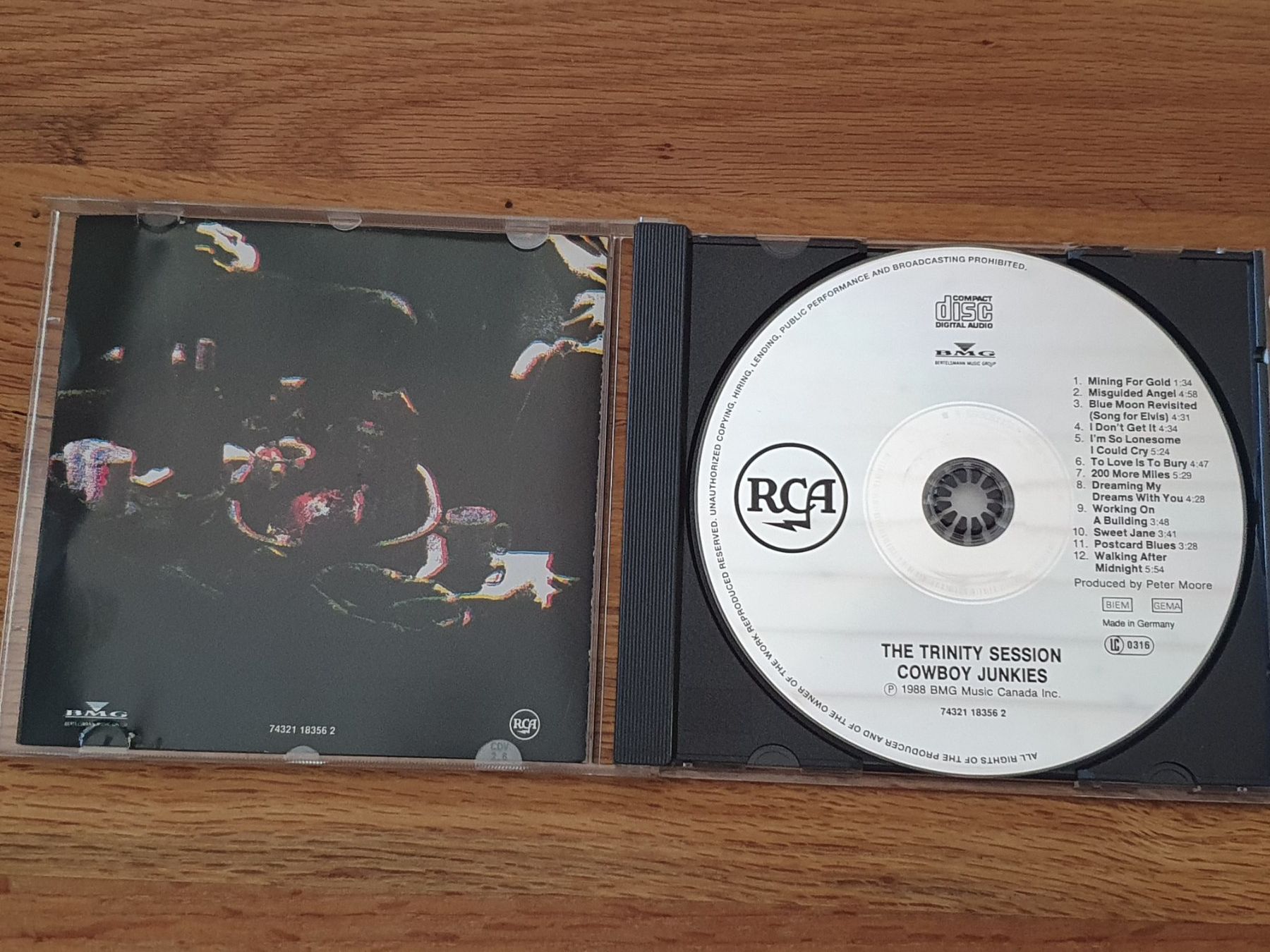 CD: Cowboy Junkies - The Trinity Session - CD – Usato da Auenstein venduto da Trilos 2