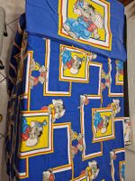 Bettwäsche Elefanten/Mäuse blau gestreift 2mal Kissen, Duvet