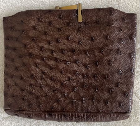 Vintage Handtasche aus echtem Leder