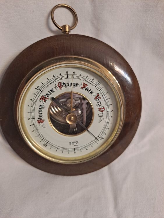 Kleiner runder Barometer von Hoffritz (englische Version) Kaufen auf Ricardo
