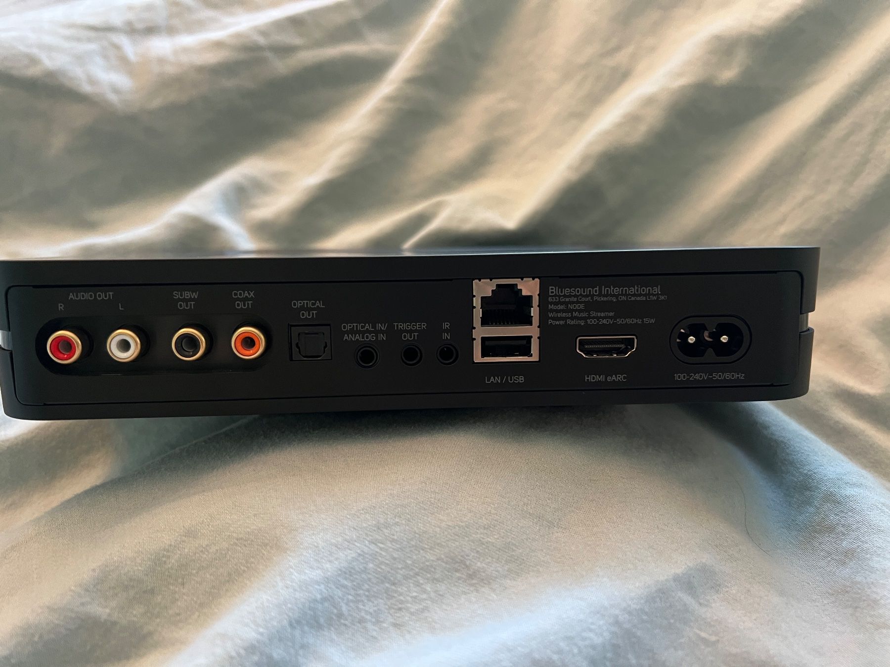 Bluesound Multimediaplayer & Streamer: Bluesound Node Streamer – Gebraucht aus Zürich von liv_5zqt 2