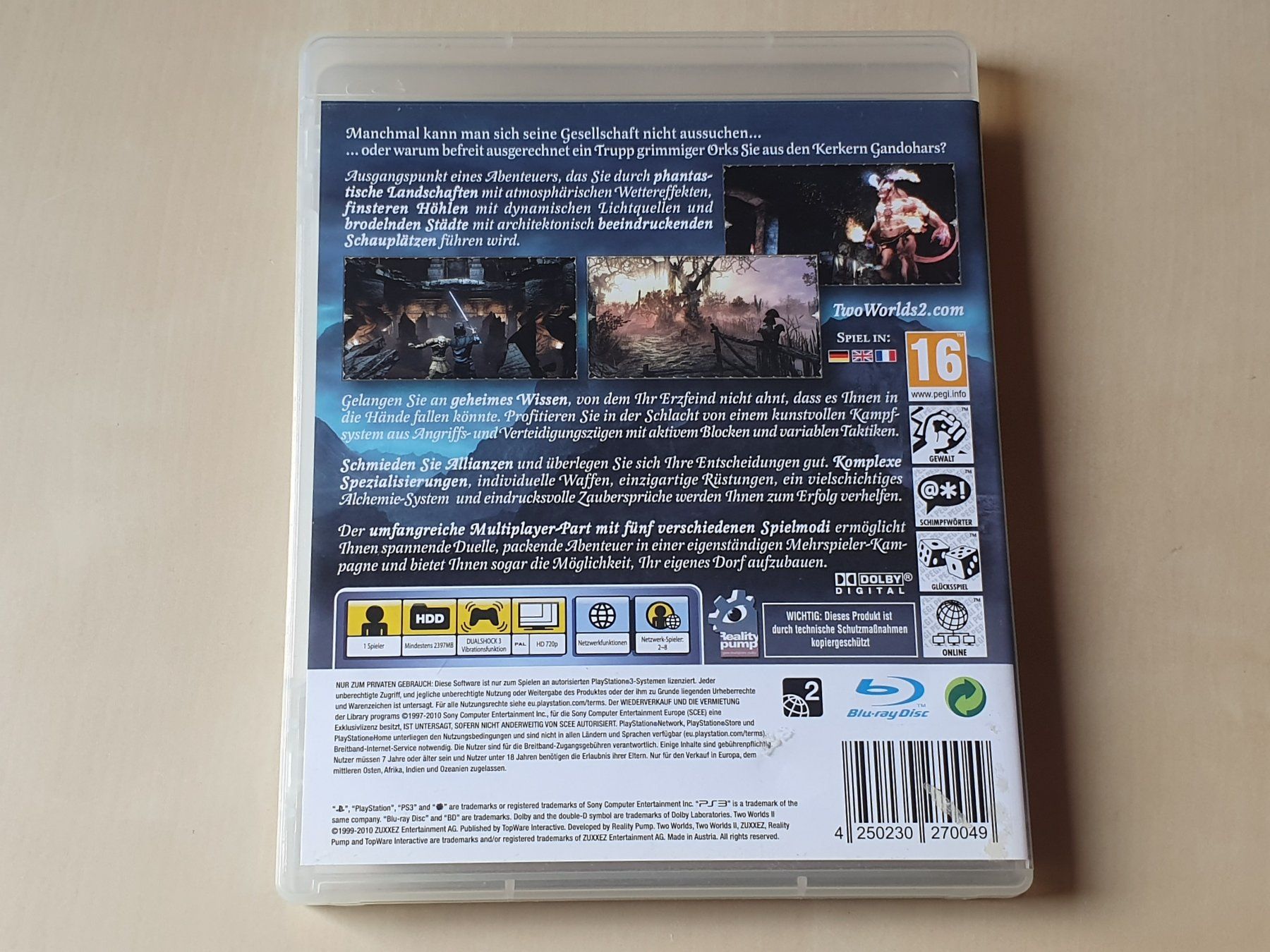 Sony Spiele: Two Worlds II – Gebraucht aus Stansstad von collectorsshop 1