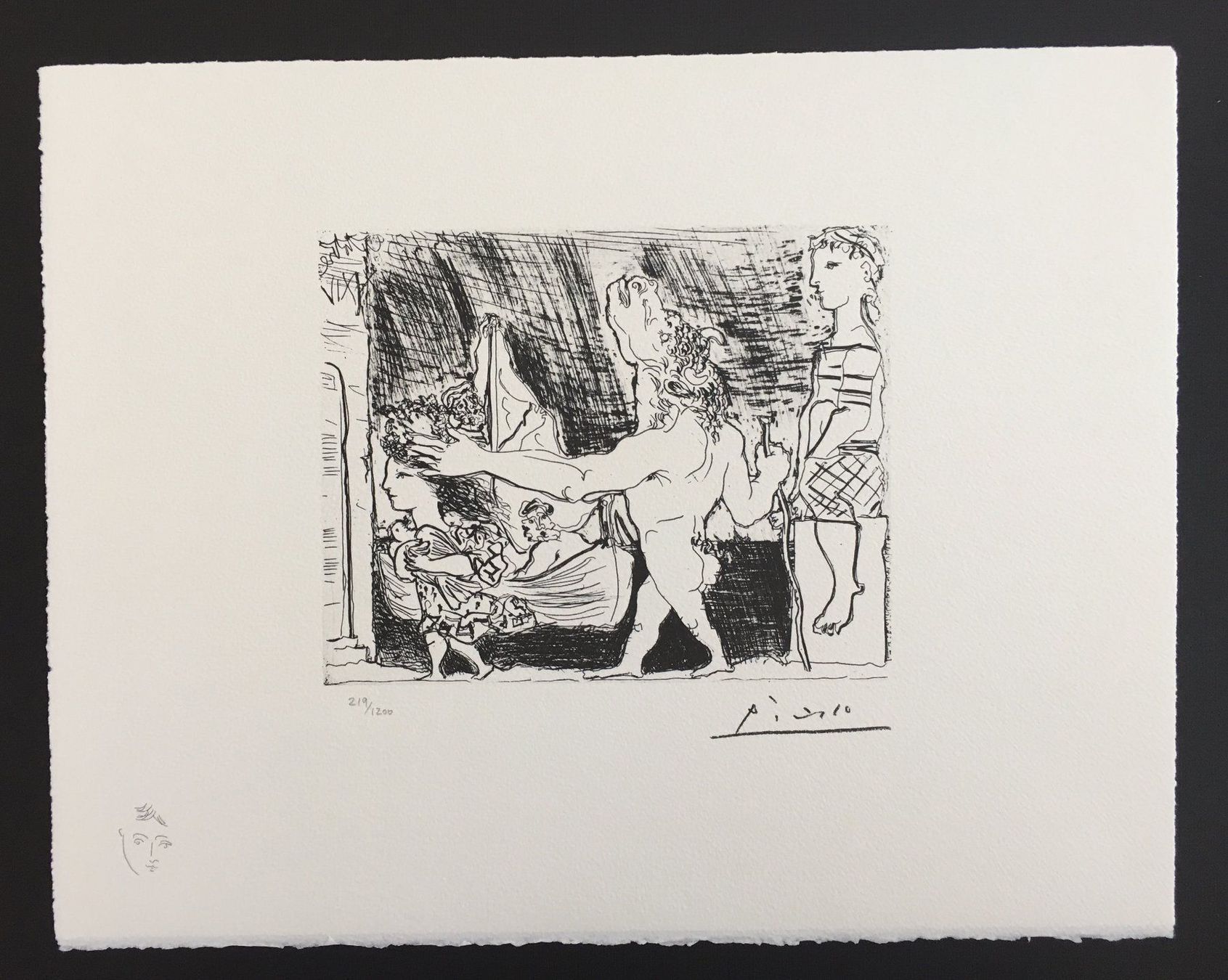 Grafiken & Lithographien: Pablo Picasso   "Suite Vollard Planche XCVI" – Gebraucht aus Nennigkofen von Sommersonnen 1