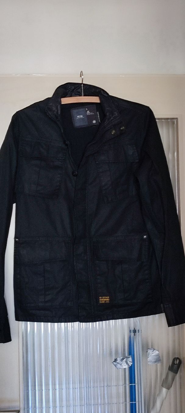 G-Star Giacche: G-Star Raw Übergangsjacke Schwarz Gr. L u – Usato da Biel/Bienne venduto da ruggi03 2