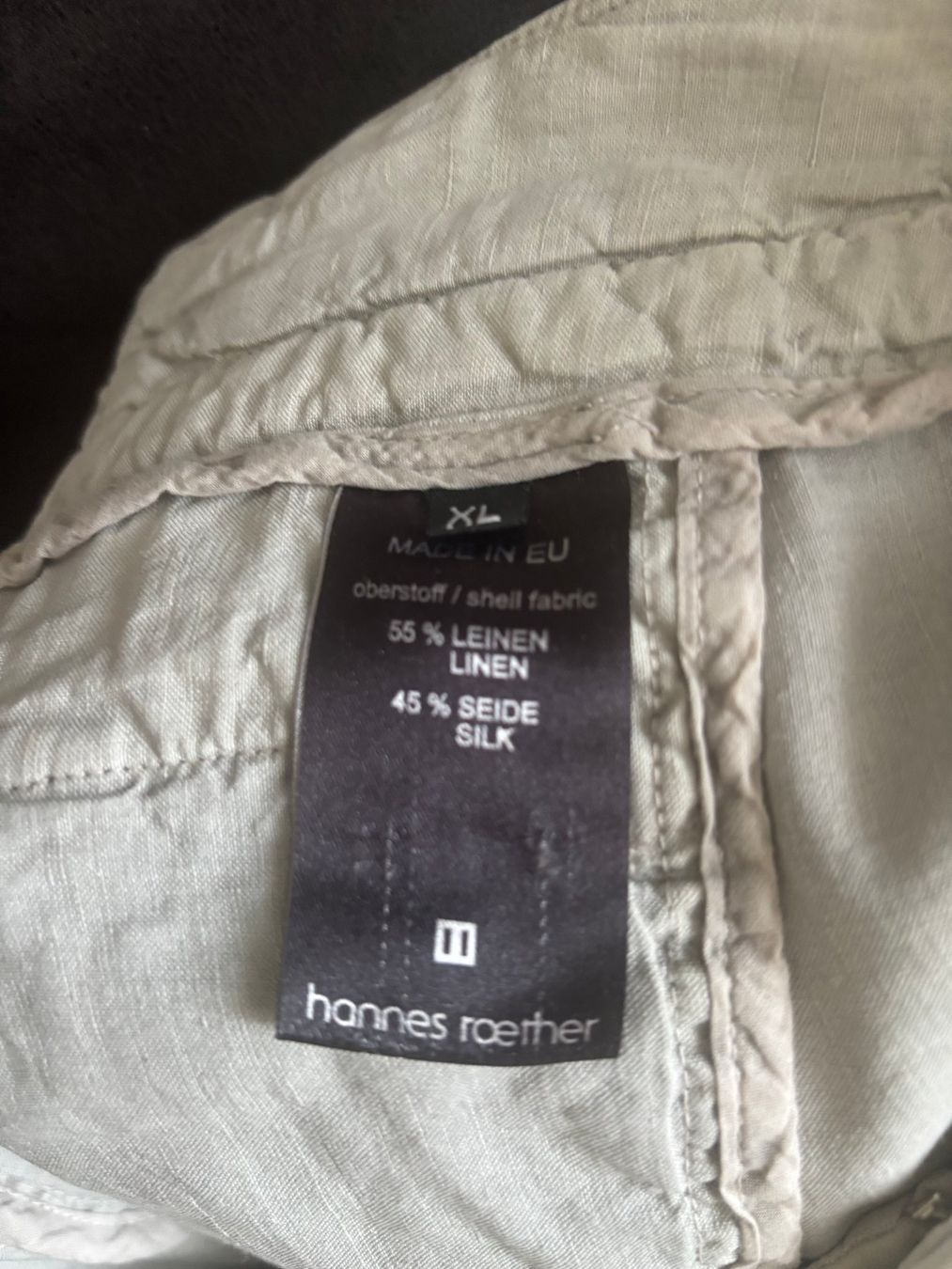 Pantaloni: HANNES ROETHER und NOVEMBER Leinenhose – Usato da Merishausen venduto da yourdream 3