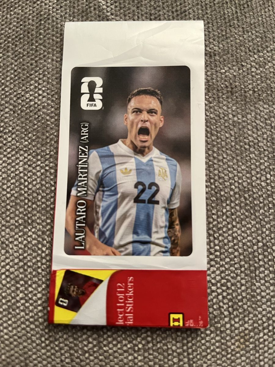 Panini Carte collezionabili: WM 2026 Panini Coca Cola Martinez – Nuovo (secondo la descrizione) da Uetikon am See venduto da Winnieclaudia