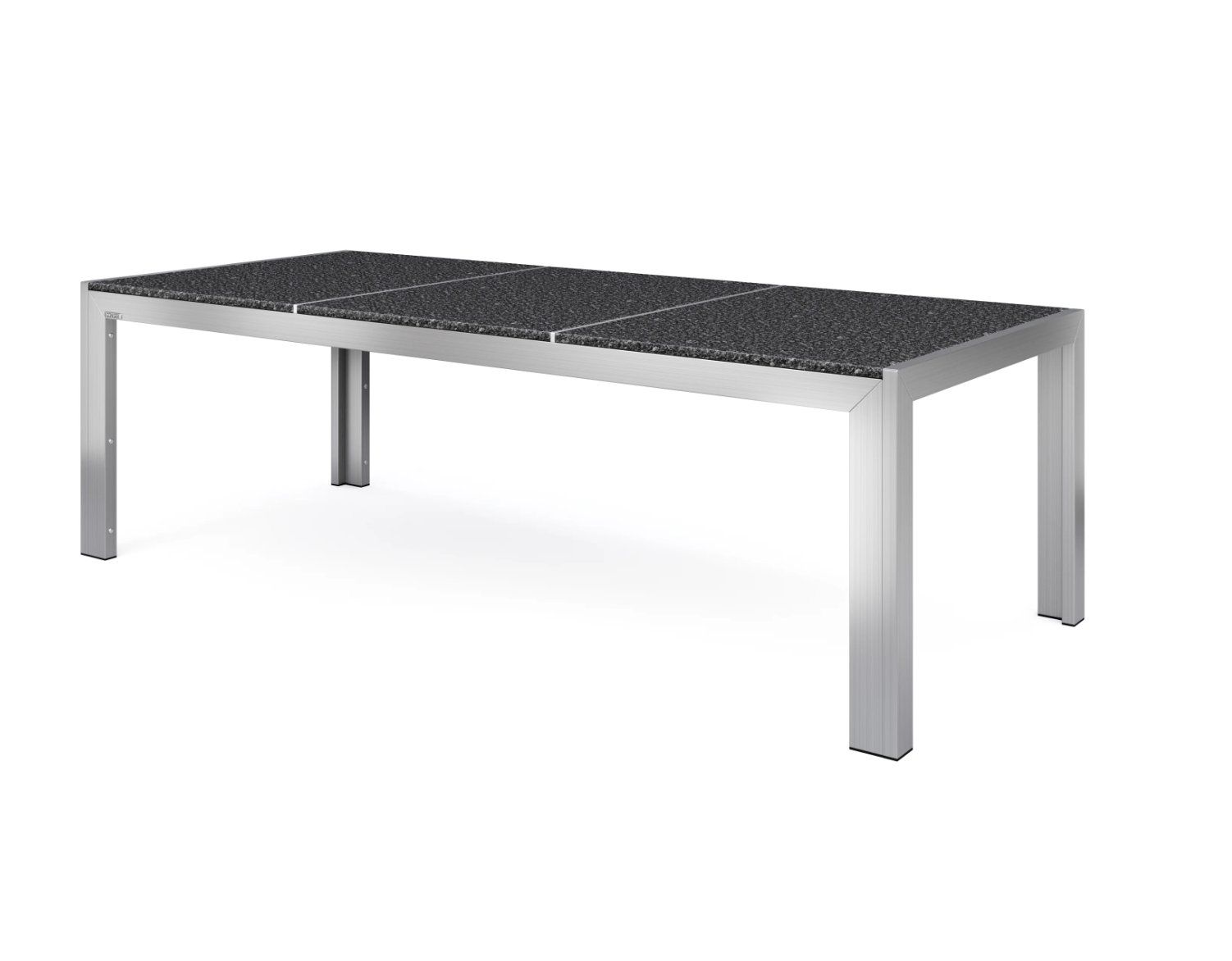 Tavoli: Granittisch 220 cm mit Edelstahl - Gratis Versand – Nuovo e nell'imballaggio originale da Kleinwangen venduto da Maluwa_GmbH