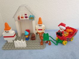 Lego Duplo (H33) Weihnachtsmann im Schneehaus