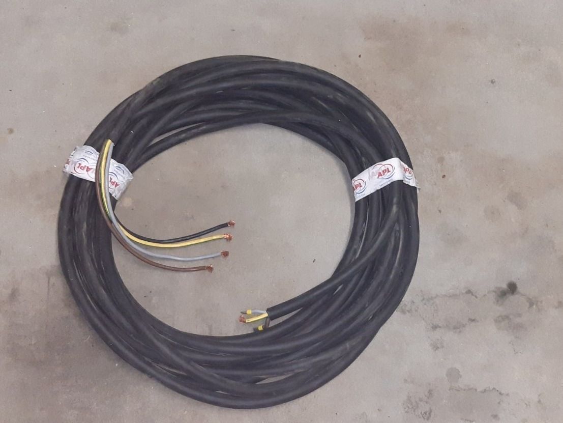 Kabel: 4 x 25mm2 Querschnitt,  22 Meter Länge – Gebraucht aus Engwang von ChristophUhlmann