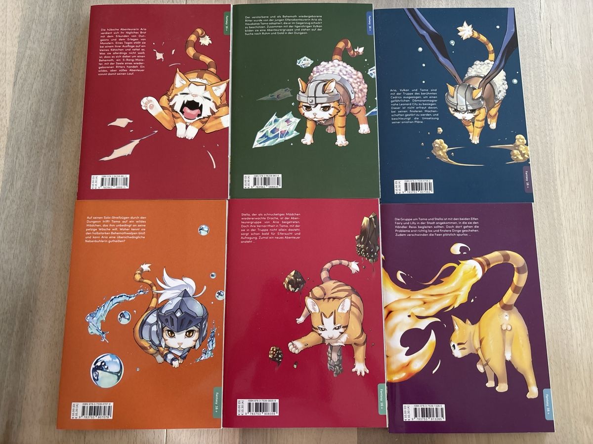Comics: Ich bin ein mächtiger Behemoth Band 1-6 – Gebraucht aus Zürich von y4s-kyr157 1