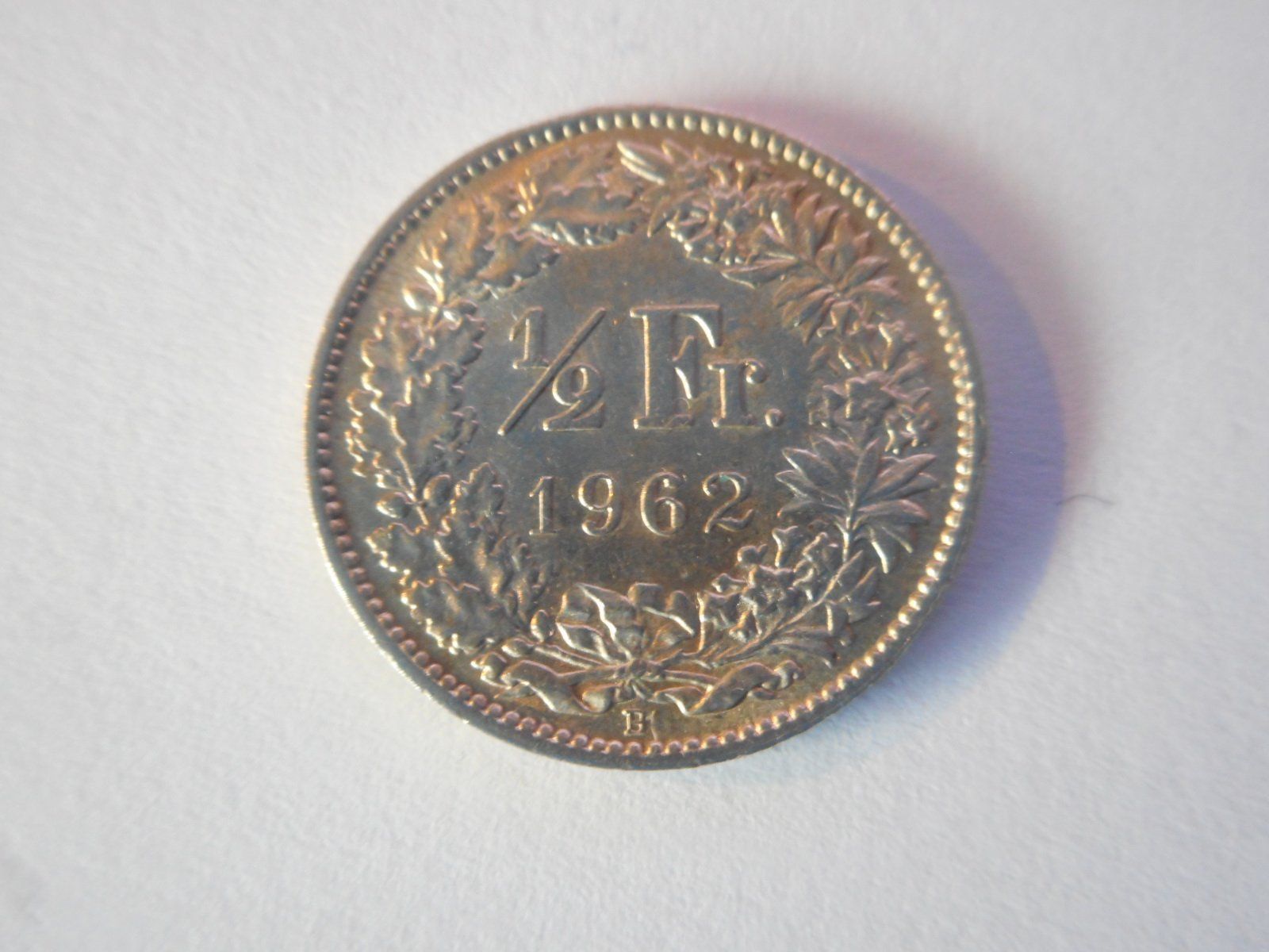 Alle Münzen: 50 Rp. 1962 silber – Gebraucht aus Kriegstetten von pizlad2010