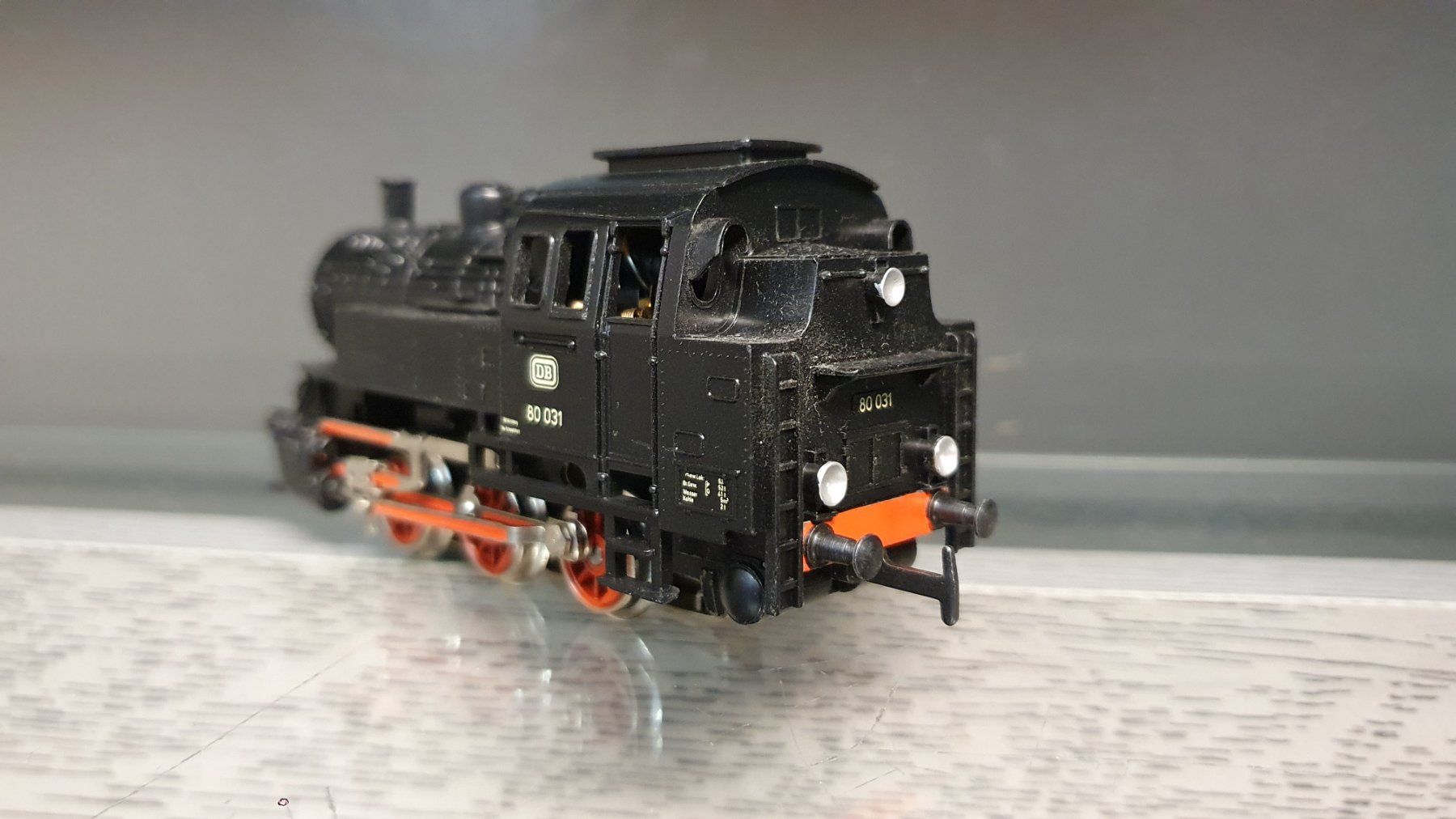 Märklin Modellini di ferrovie: MÄRKLIN: DB TENDERDAMPFLOK BR 80 – Usato da Biglen venduto da taunus82 2