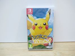 Nintendo Switch Spiel Pokemon Lets Go Pikachu NEU