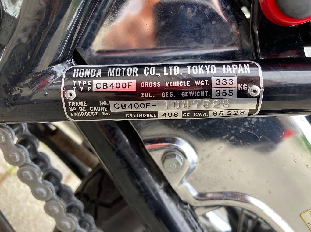 Strada: Honda CB400 Four – Usato da Selzach venduto da Samsonizer 3