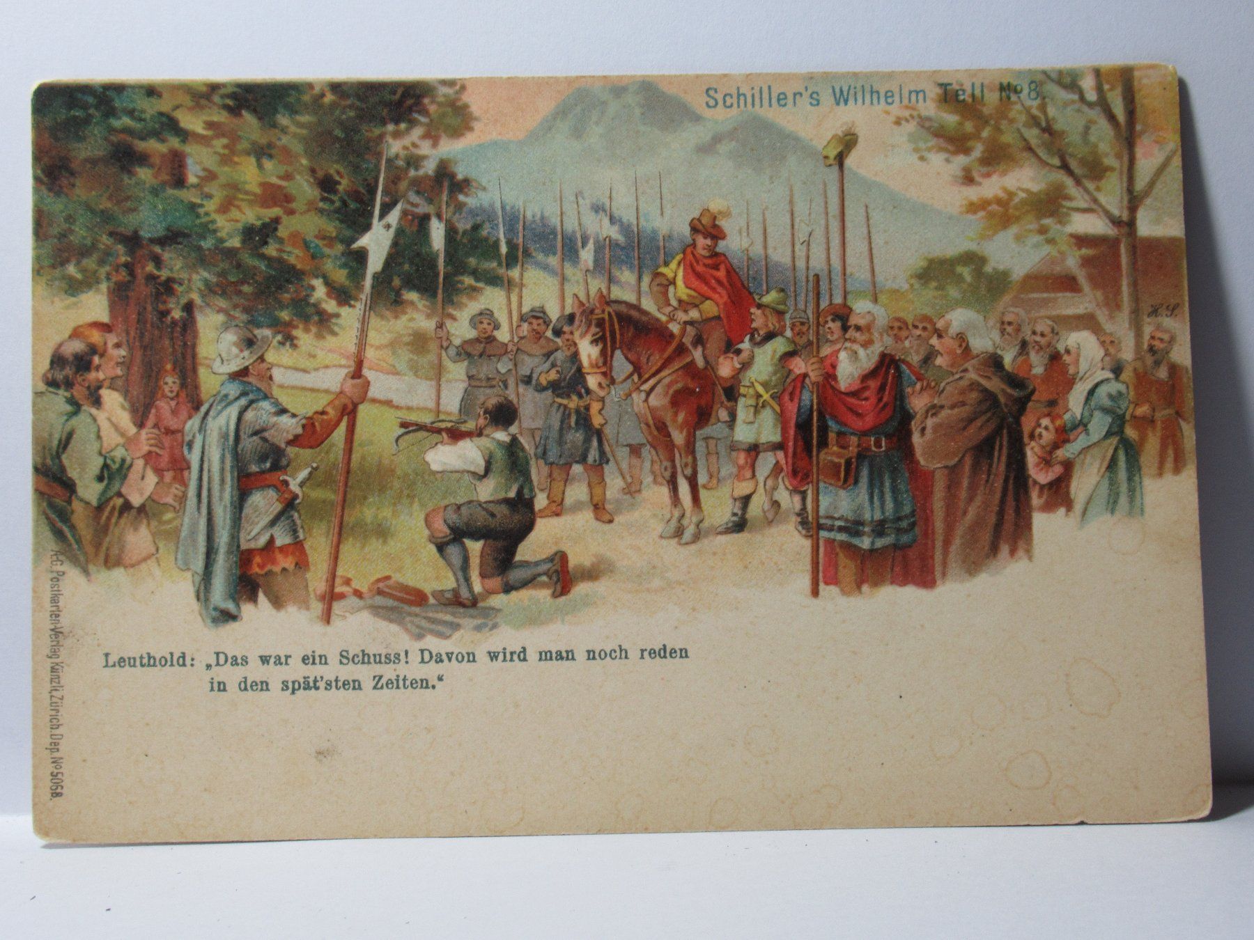 Cartes postales: Wilhelm Tell - Apfelschuss – Neuf (Voir description) à Grenchen par Bluemchen1900