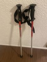 Skistöcke Gipron rot silber Länge 85 cm