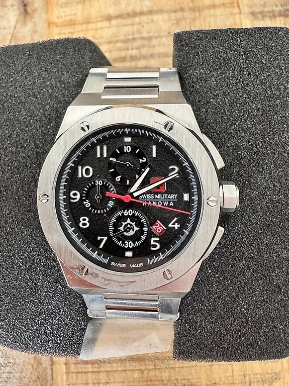 Swiss Military Uhren: Swiss Military Hanowa Chronograph – Gebraucht aus Seuzach von lukastinner