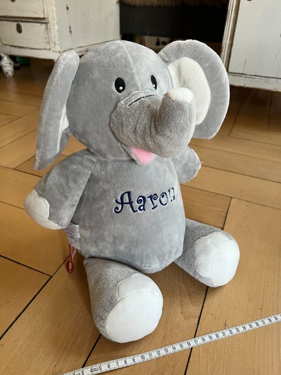 wie-neu-elefant-pl-schtier-pl-sch-tier-aaron-waschbar-gebraucht-in
