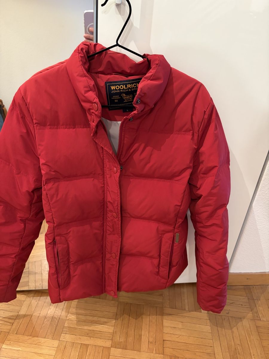 Woolrich Jacken: Woolrich Winterjacke rot – Gebraucht aus Freienstein von Flyer1979 1