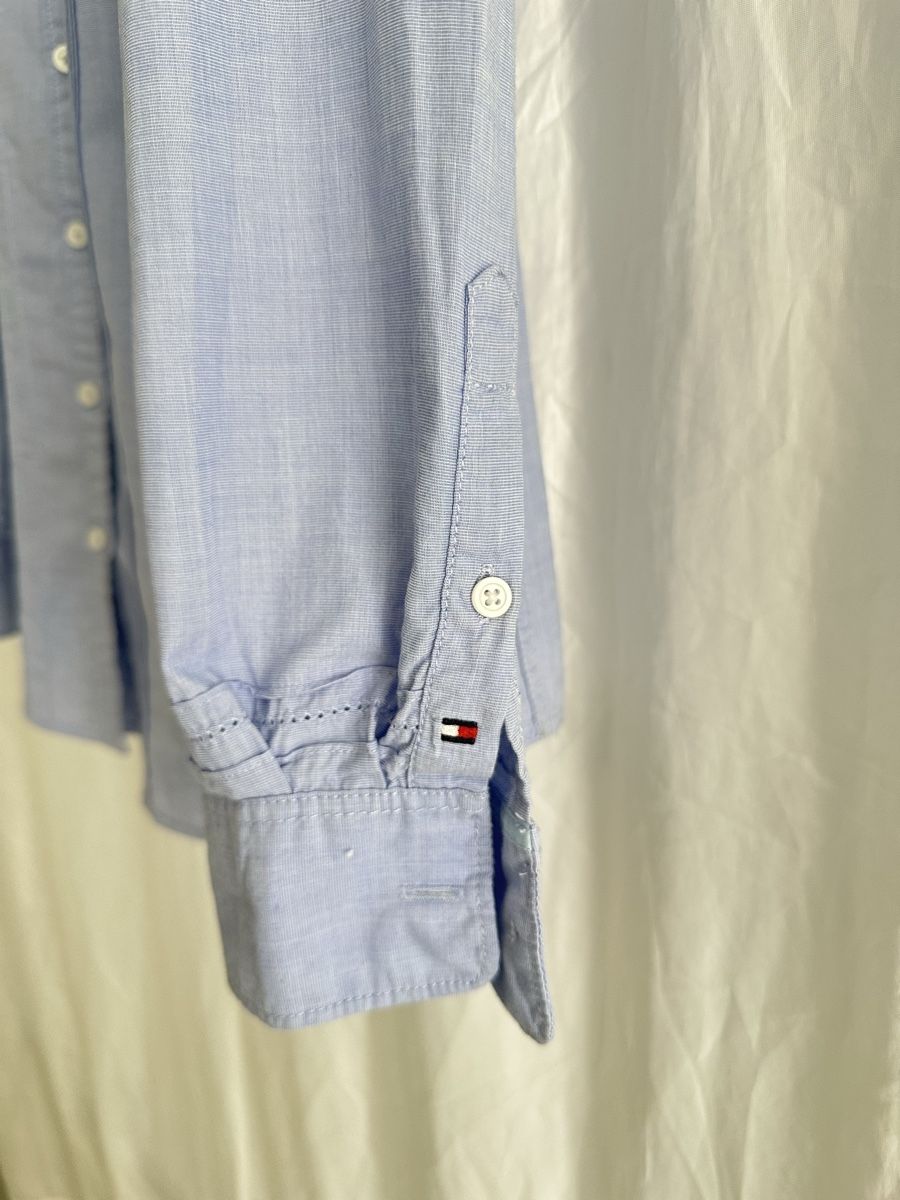 Tommy Hilfiger Camicette: Tommy Hilfiger Bluse blau Grösse M  – Nuovo (secondo la descrizione) da Walzenhausen venduto da auw_sx8w 3