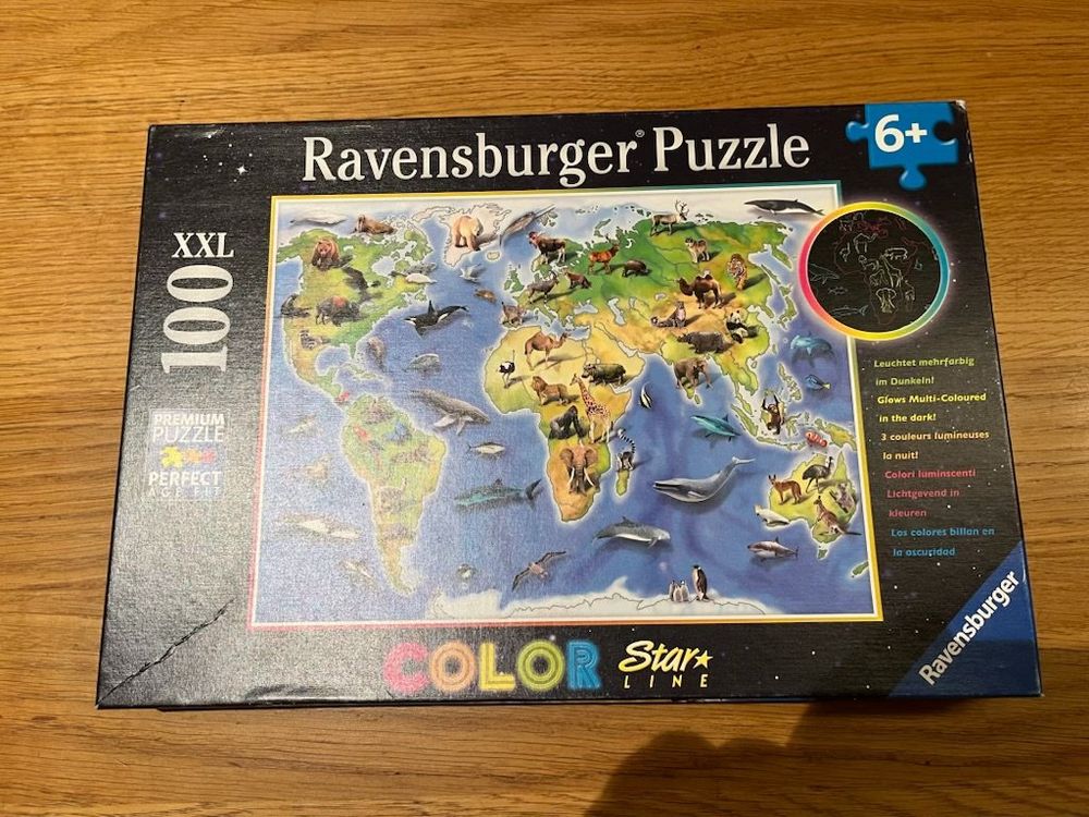 Ravensburger Gift of fire puzzle 100 pc main image 1
