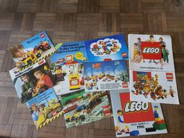 Lot de catalogues Lego vintage 