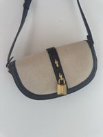 Borsetta tracolla bianca nero Zara
