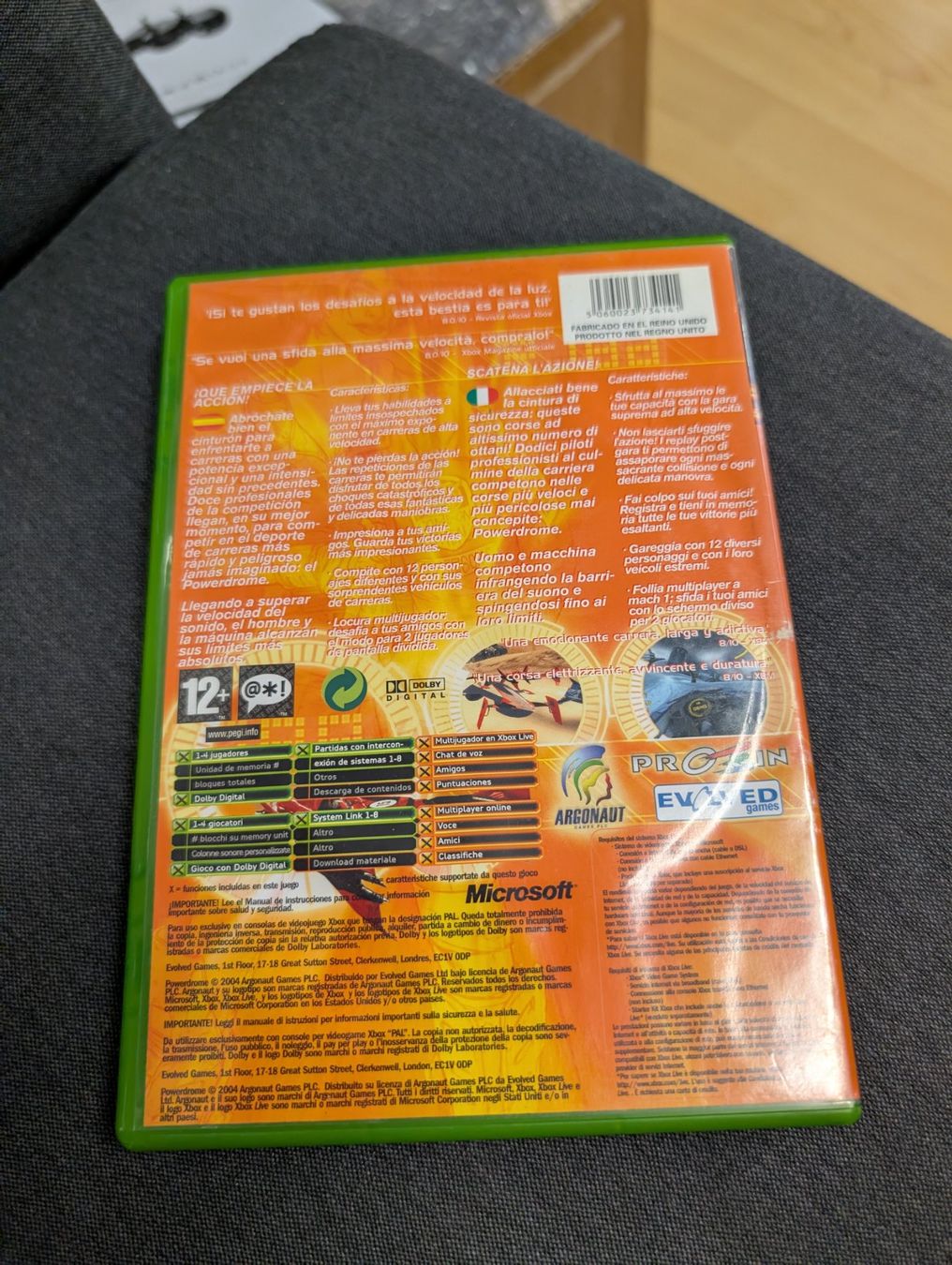 Giochi: Powerdrome Microsoft Xbox – Usato da Giubiasco venduto da Ticinerd 1