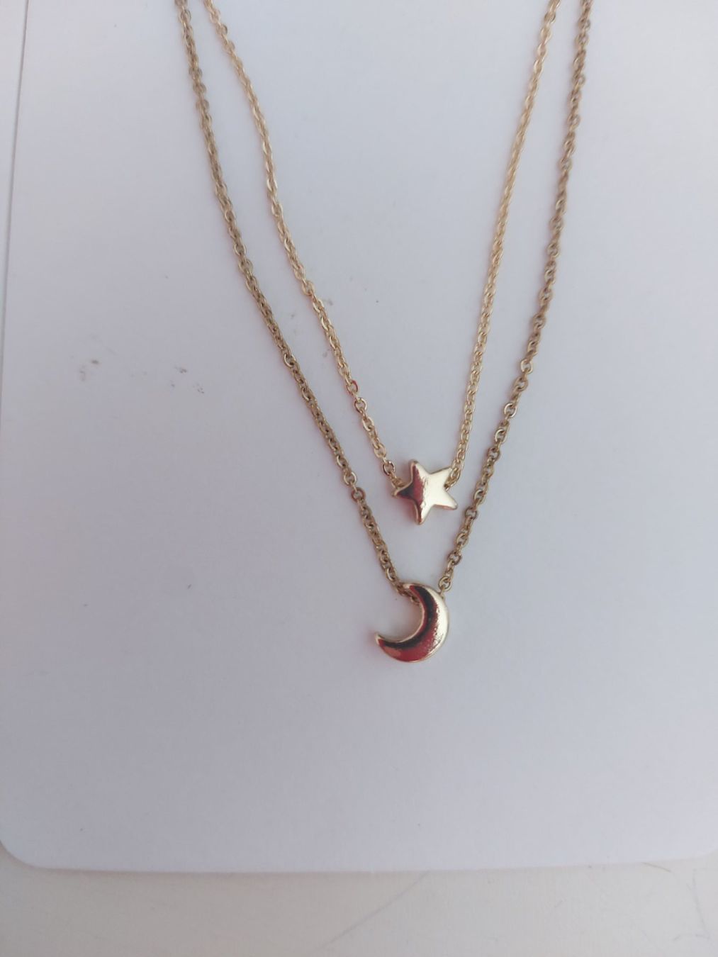 Catenine: Lot de colliers Pull and Bear lune étoile – Nuovo e nell'imballaggio originale da Le Mont-Pèlerin venduto da jux_x96b 2
