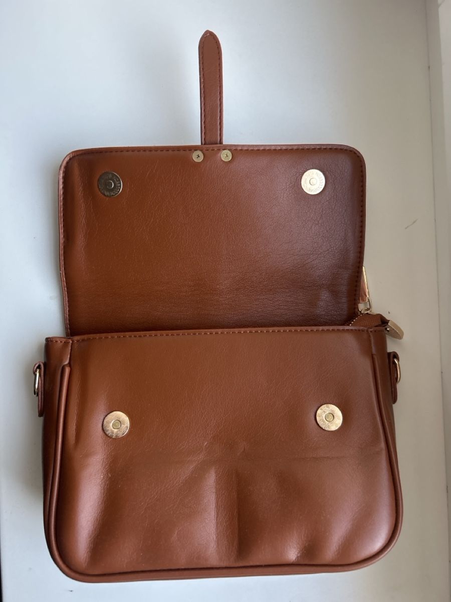 Taschen für Damen: braune Ledertasche – Neu und originalverpackt aus Hausen AG von cele01 3