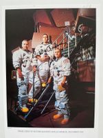 Weltraum William A. Anders Apollo 8 Foto Original signiert