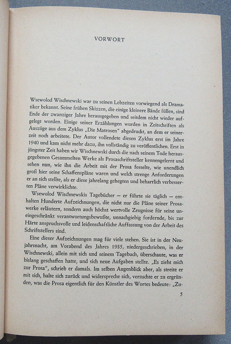 Libri: Krieg - von Wsewolod Wischnewski – Usato da Auenstein venduto da Padabimbim 3