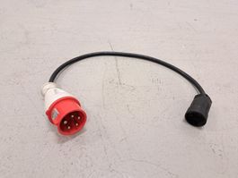 Starkstromadapterkabel CEE 16 (male) auf Typ 15 (female)