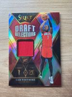 NBA Cam Whitmore RC PATCH SILVER Draft Select 23/24