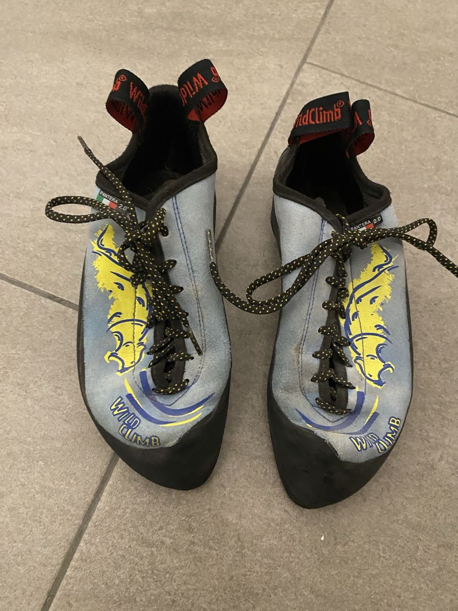Scarpe da uomo: Kletterschuhe (Fast Neu) Grösse 41 Wildclimb Pantera 2.0 – Nuovo (secondo la descrizione) da Basel venduto da lorged